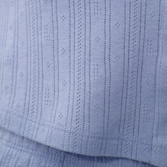 Pointelle Crew Neck Cardigan