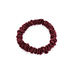 Blissy Skinny Scrunchies - Burgundy