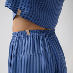 Washable Silk High Rise Pant Set