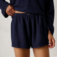 Organic Cotton Seersucker Short