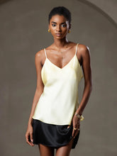 Pure Silk Spaghetti Strap Camisoles Top