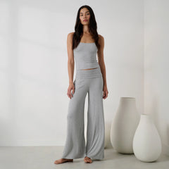 Soft Modal Rib Foldover Pant