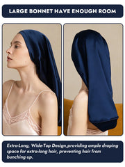 Pure Silk Elegant Long Bonnet