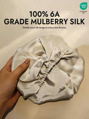 Pure Silk Double Layer Night Turban Bonnet