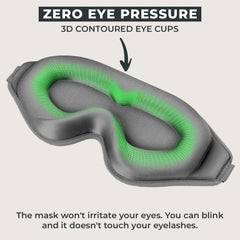 FlyHugz® 3D Travel & Home Sleep Mask