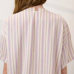 Washable Silk Tee Short Set