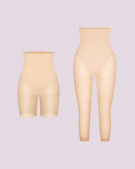 BOOT-YEAH™ MeshSmooth™ High-Waisted Mid Thigh Short + Capri