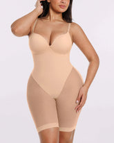 Bare Essentials™ MeshSmooth™ Low Back Mid Thigh Bodysuit