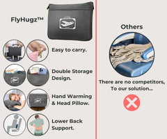 FlyHugz® Princess Blanket & Comfort Bag