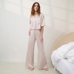 Washable Silk High Rise Pant Set