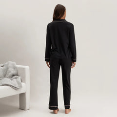 Slumberknit™ Shawl Collar Button Down Pant Set