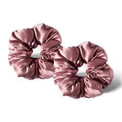 Damask Rose - Padded Scrunchie