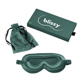 Sleep Mask - Emerald - Profile