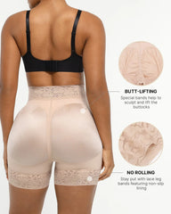 BOOT-YEAH™ AirSlim® Mid-Rise Steel Boned Butt-Lifting Short
