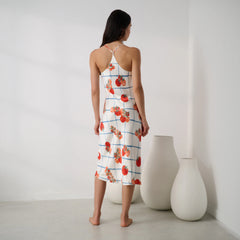 Washable Silk Bias Midi Slip Dress