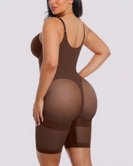 Bare Essentials™ AirSlim® Hourglass Full Body Mid Thigh Bodysuit