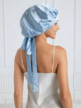 Pure silk Elegant Bonnet with Long Ribbons