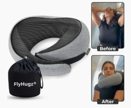 The Original FlyHugz® Travel Pillow (CheckoutChamp) (Pillow + Mask Offer)