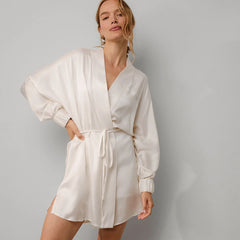 Washable Silk Robe
