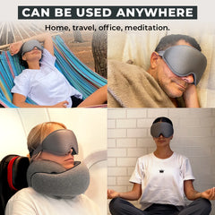 FlyHugz® FREE Sleep Mask with every pillow — ends TODAY!