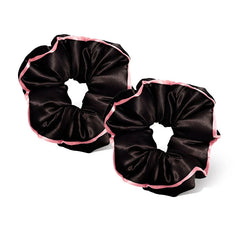 Sleep and the City - Black Padded Scrunchie