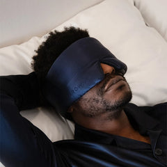 2-Pack Sleep Masks | Midnight Blue + Damask Rose