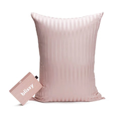 Pillowcase - Pink Striped - King