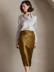 Silk Classic Daily Basic Shirt