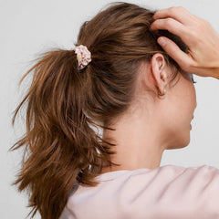 3pk Washable Silk Thin Scrunchie