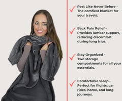 FlyHugz® Princess Blanket & Comfort Bag