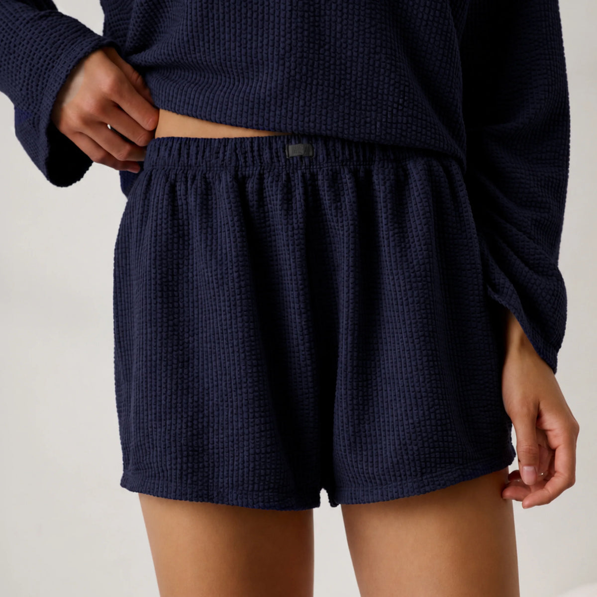 Organic Cotton Seersucker Short