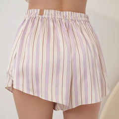 Washable Silk Tee Short Set