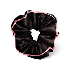 Sleep and the City - Black Padded Scrunchie