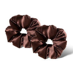 Cocoa Glow - Padded Scrunchie