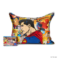 Pillowcase - Superman Comic -  King