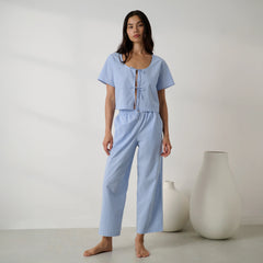 Airy Cotton Ankle Pant
