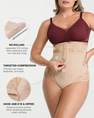Bare Essentials™ AirSlim® High-Waisted Polka Dot Shaping Thong