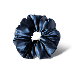 Midnight Blue - Padded Scrunchie