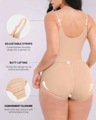 BOOT-YEAH™ AirSlim®  Built-in Tummy Control Cincher Brief Bodysuit