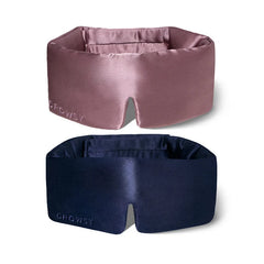 2-Pack Sleep Masks | Midnight Blue + Damask Rose