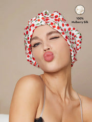 Pure Silk Night Turban Bonnet
