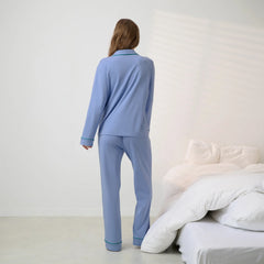 Slumberknit™ Shawl Collar Button Down Pant Set