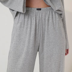 Organic Pima Straight Leg Pant