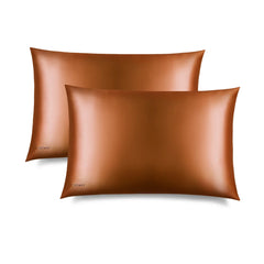 Pumpkin Spice Silk Pillowcase