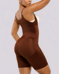 BOOT-YEAH™ SilkSculpt Open Bust Full Bodysuit
