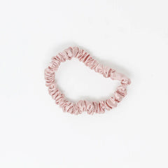 Blissy Skinny Scrunchies - Black, Gold, Pink