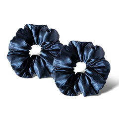 Midnight Blue - Padded Scrunchie
