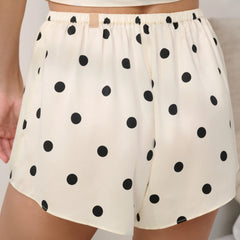 Washable Silk Bias Cami Short Set