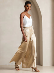 Pure Silk Spaghetti Strap V Neck Camisoles