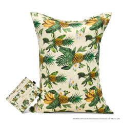 Pillowcase - White Lotus - Pineapple - Standard